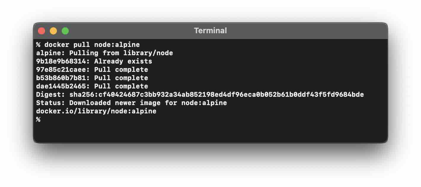 Docker NodeJs on Alpine Linux